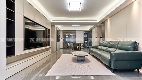 170㎡精裝大平層全屋定制效果，低調(diào)不單調(diào)|長(zhǎng)沙全屋整裝